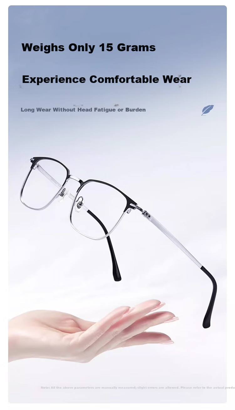 Molake German Imported High-Definition Anti-Blue Light Reading Glasses for Men, Bifocal High-Quality Genuine Presbyopic Glasses for Middle-Aged And Elderly Wome 9