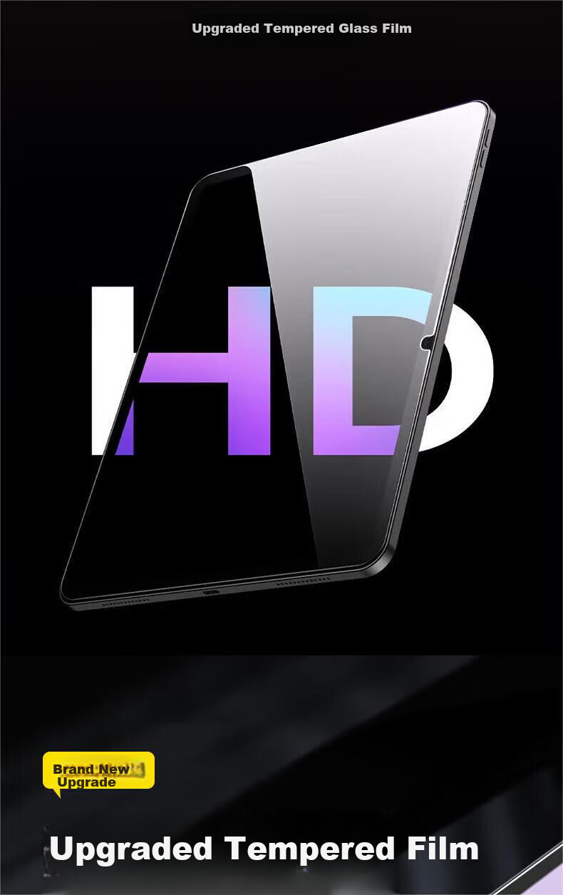 DunYouJiang Tempered Glass Screen Protector for Redmi Pad2 Pro/Pad Pro 2026 Model 12.1-inch Xiaomi Redmi Tablet Anti-Fingerprint HD Protective Film 1