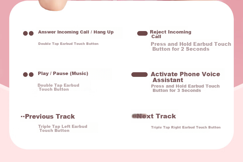 Aigo TQ10 Green Semi-In-Ear Wireless Bluetooth Sports Gaming Earphones Long Battery Life Noise Cancelling Whisper Beans 13
