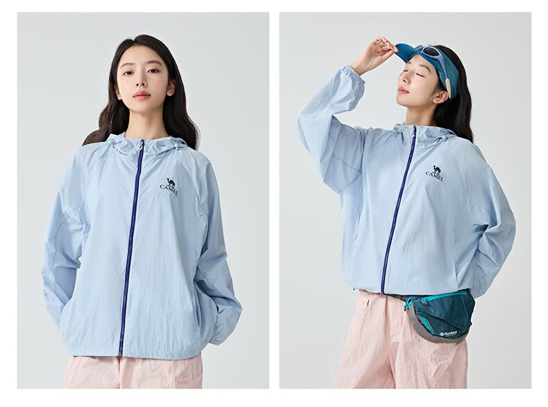 CAMEL 【Muguang C+】Sun Protection Jacket 25 Spring Summer UPF400+ Original Yarn Unisex Cooling Sun Protection Clothing 9001 XL 20