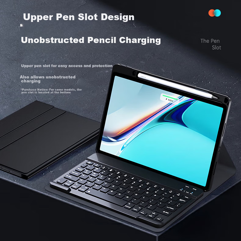 Suoying Huawei Accessories Full Set Compatible with Huawei MatePad Mini 2025 Standard/Soft Light Version 8.8-inch Bluetooth Keyboard and Mouse Case 9