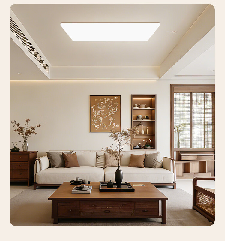 JD Jingzao E1 Ceiling Light 130W Living Room Main Light Full Spectrum Eye Protection No Blue Light Hazard 3 Color Temperatures Installation Included 5