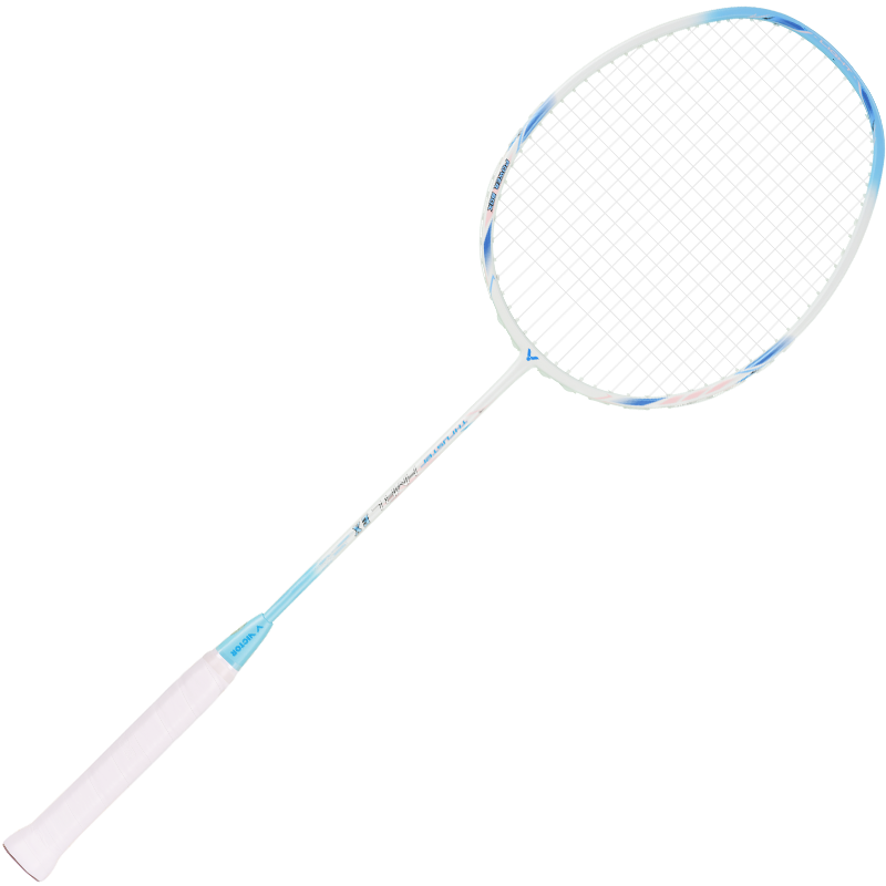 VICTOR Full Carbon High Tension Badminton Racket TK-HMRL EX/A/6U Yunfeng White Pre-strung