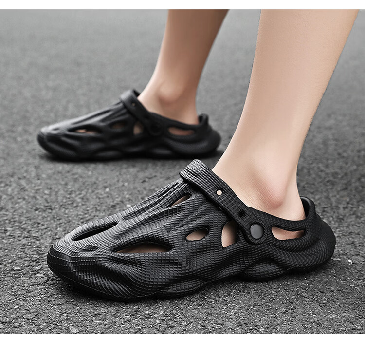 Californian Bull Men's Premium Spring Summer Outdoor Breathable Sandal Shoes Gray Size 42 7
