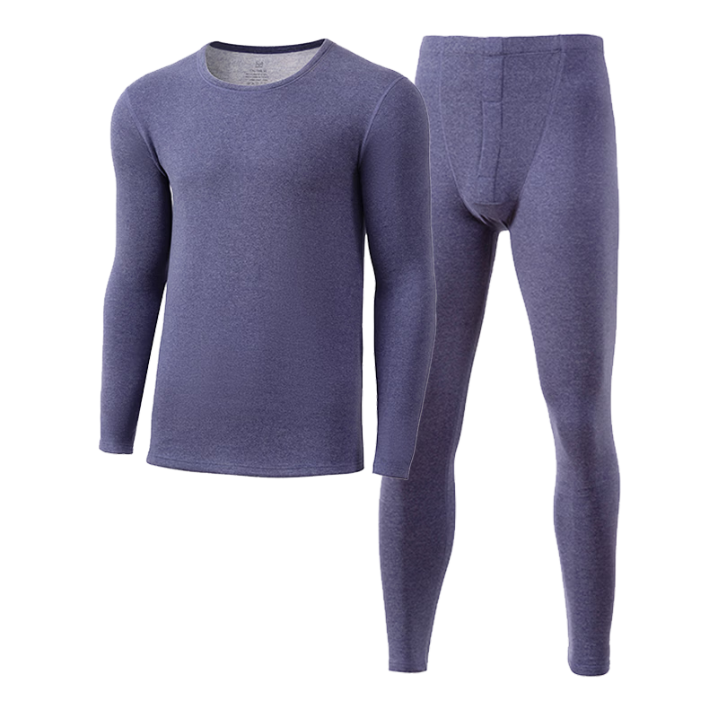 MiiOW 10A Antibacterial Anti-Static Thermal Underwear Set for Women, Mink Cashmere and German Cashmere Heating Warm Pants for Men