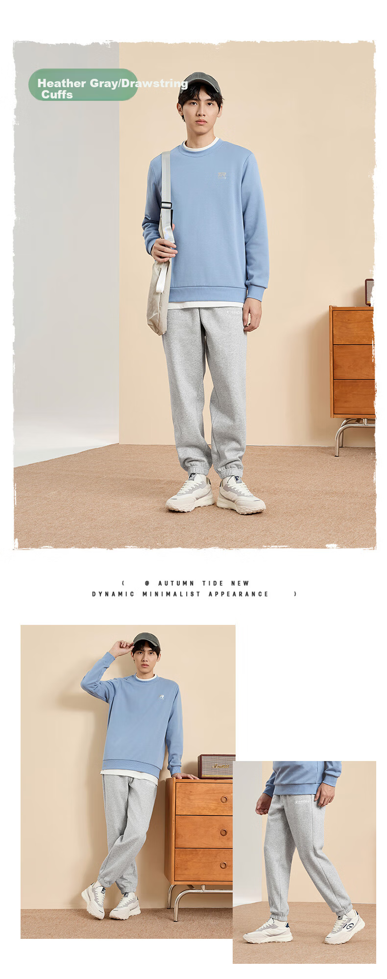 Jordan Men's Spring Sports Pants Straight Loose Running Knit Casual Trousers 20