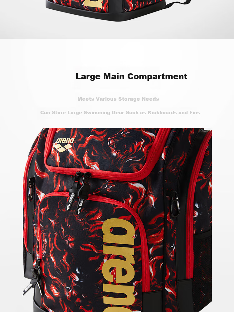 Arena 25 New Fierce Swimming Lion Dual-Shoulder Bag Wet and Dry Separation Large Capacity Waterproof Gym Bag 5701 3