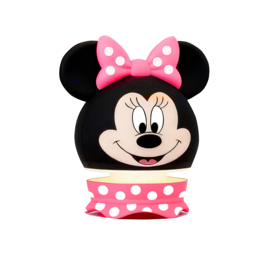 DISNEY Bluetooth Speaker Desktop Computer Ambient Light High-Quality Loud 360 Surround Stereo Minnie Gift for Boys and Girls