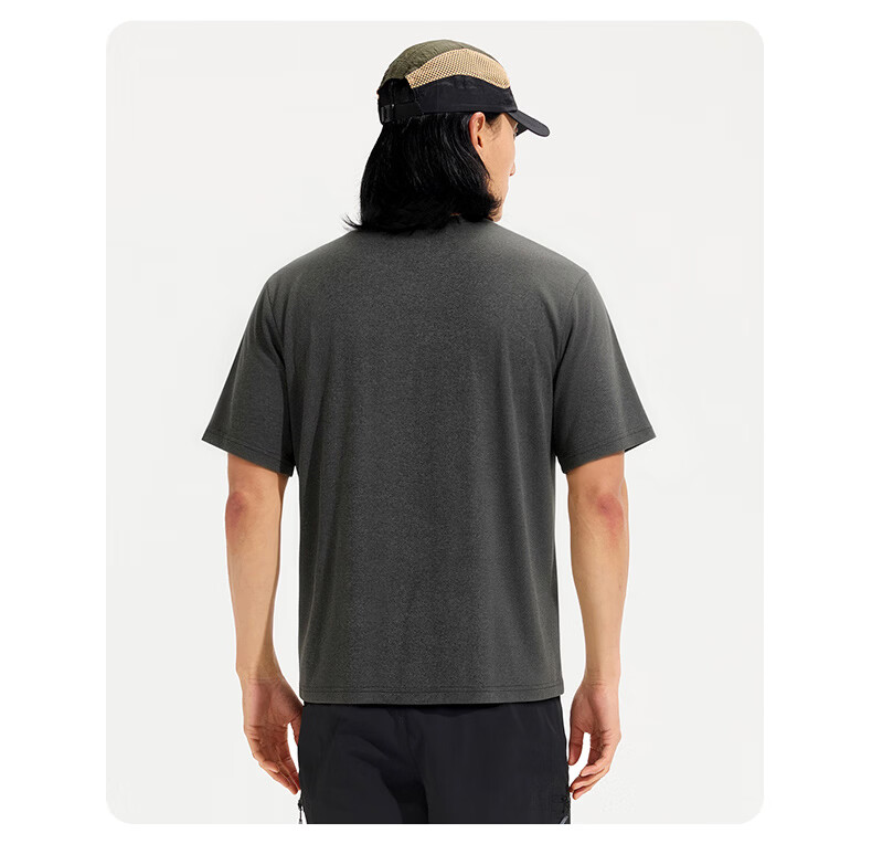 Columbia Men's T-Shirt Spring Summer 2026 Moisture-Wicking Quick-Dry Crew Neck Short Sleeve AE5093 010 L 8