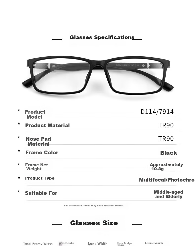 Yupintang Reading Glasses for Men, Smart Zoom Progressive Multi-Focus Bifocal Integrated Reading Glasses for Women, Photochromic, 300 Degrees, Father's Day 10