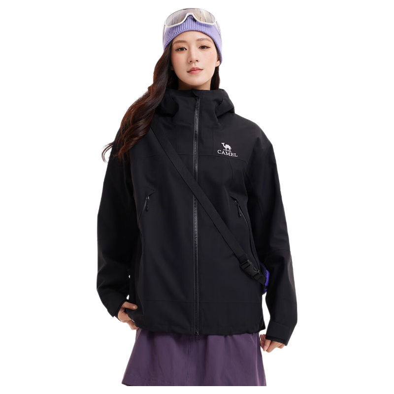 CAMEL KING Wang Junkai 2025 Outdoor 3-in-1 Colorblock Waterproof Mountaineering Jacket