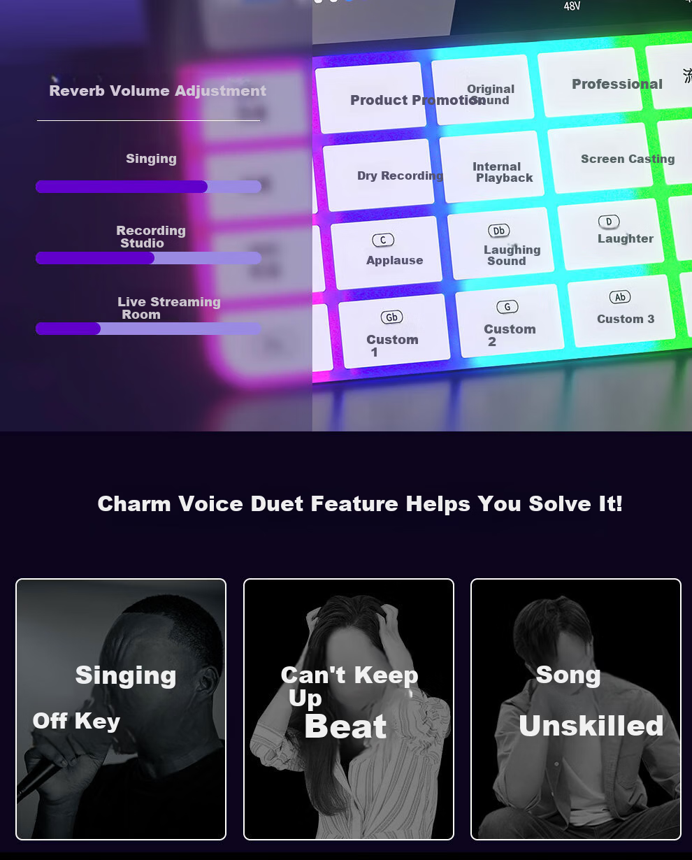Meisheng G9 Sound Card Live Streaming Equipment Full Set K-Song Dedicated Douyin Host Singing Recording Mobile Computer Universal Professional Mixer Outdoor Wireless Microphone Condenser Microphone 11