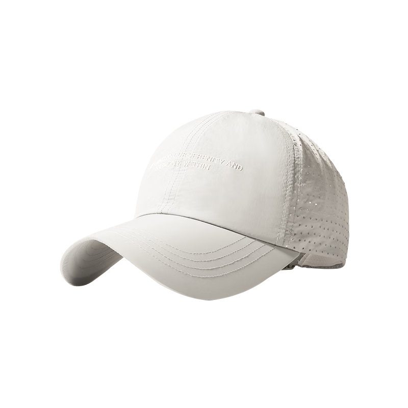 CACUSS Women's Beige Mesh Breathable Lightweight Sun Protection Baseball Cap Spring Summer Outdoor