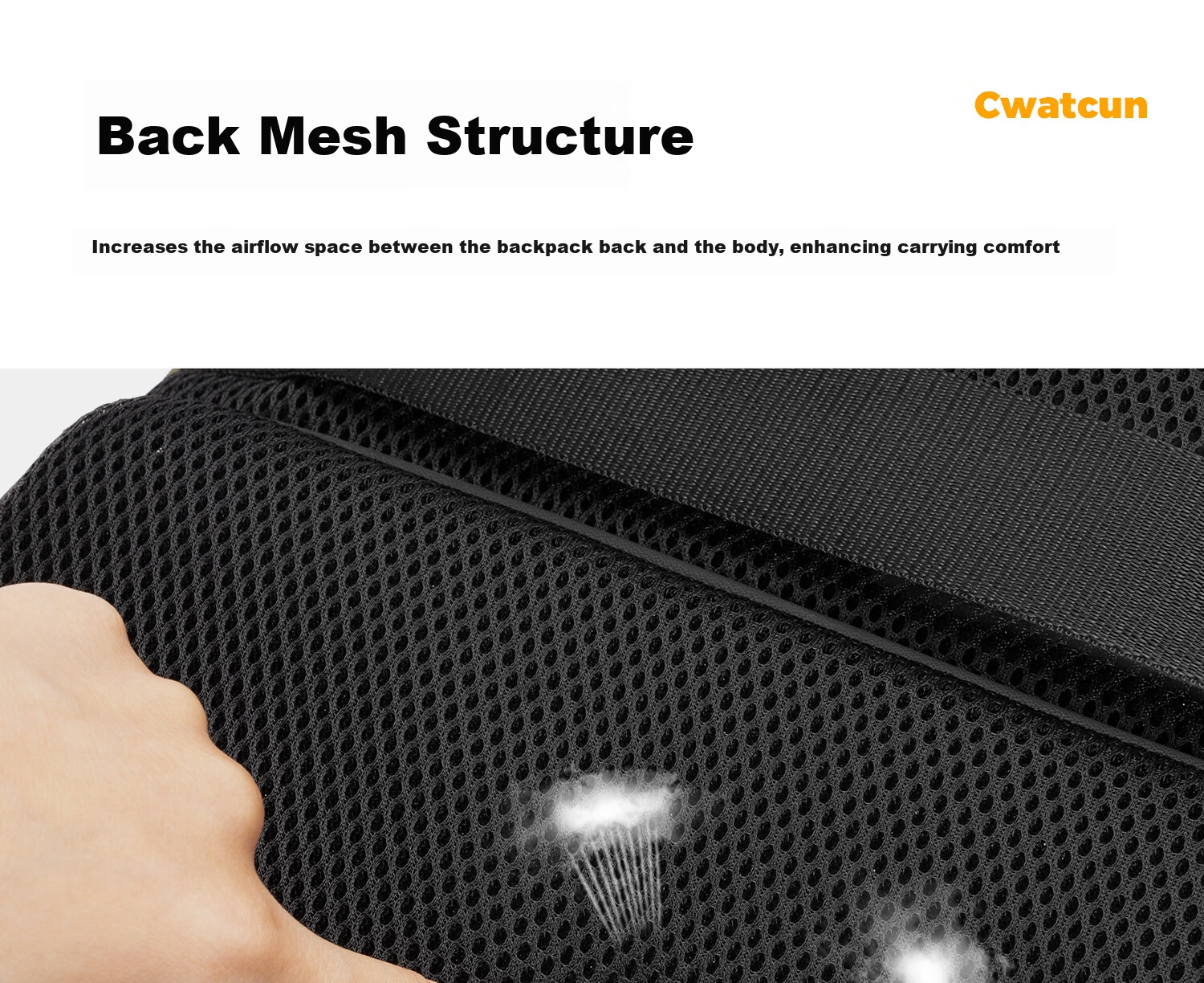 CWATCUN Kaden Camera Backpack Outdoor Photography Waterproof Large Capacity Storage Bag 8