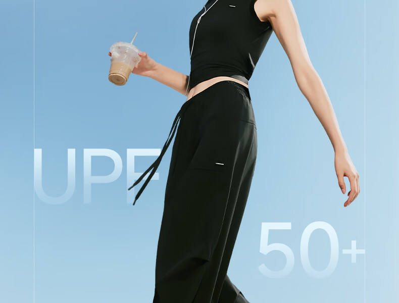 Meilicheng Hou Minghao Same Style Casual Pants for Women, Quick-Dry Cool-Feeling Cargo Pants, Lightweight Sports Pants, Straight-Leg Paratrooper Sun Protection Pants Z005 12