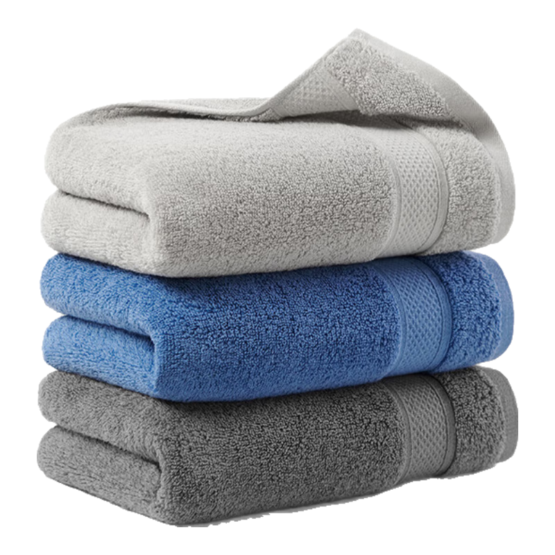 Jieyu Towels, 90g Pure Cotton Xinjiang Cotton, 5A Antibacterial Deodorant, Low Shedding, Powerful Absorption, Soft And Skin-Friendly, 3-Pack