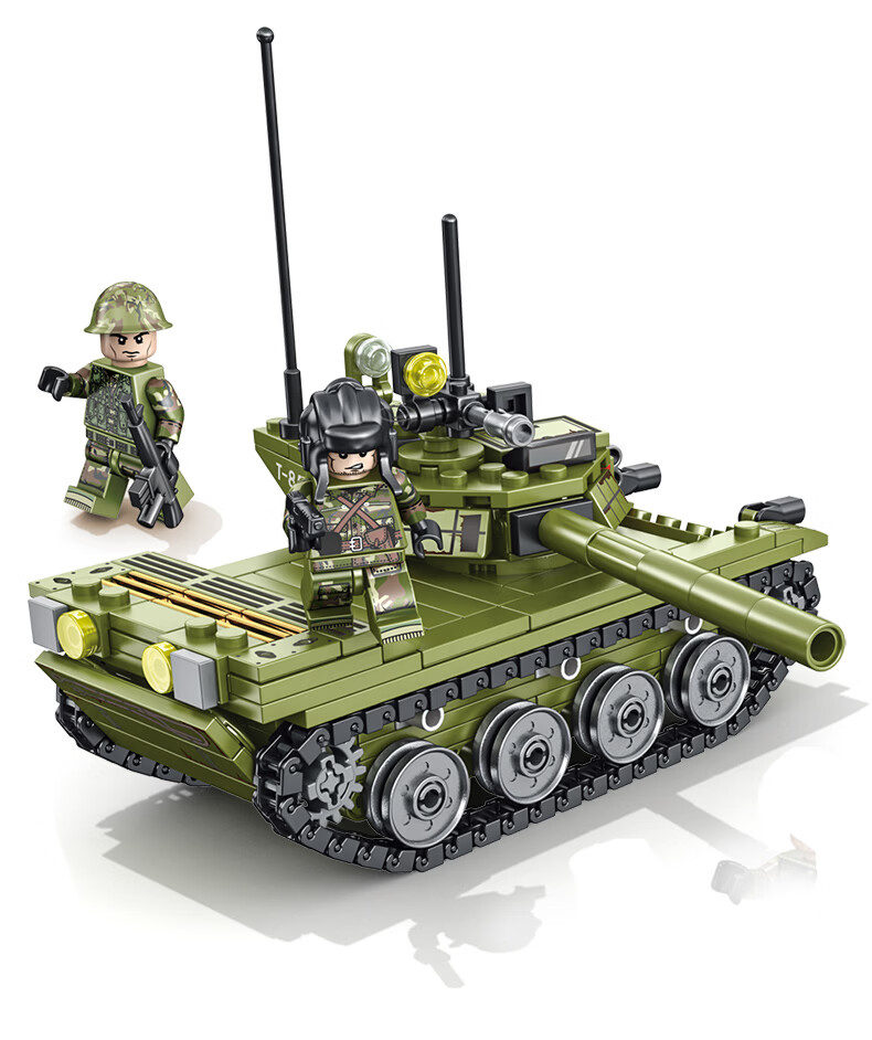 Sembo Block Type 85 Main Battle Tank Military Building Blocks Toy for Boys Children's Birthday Gift 105514 3