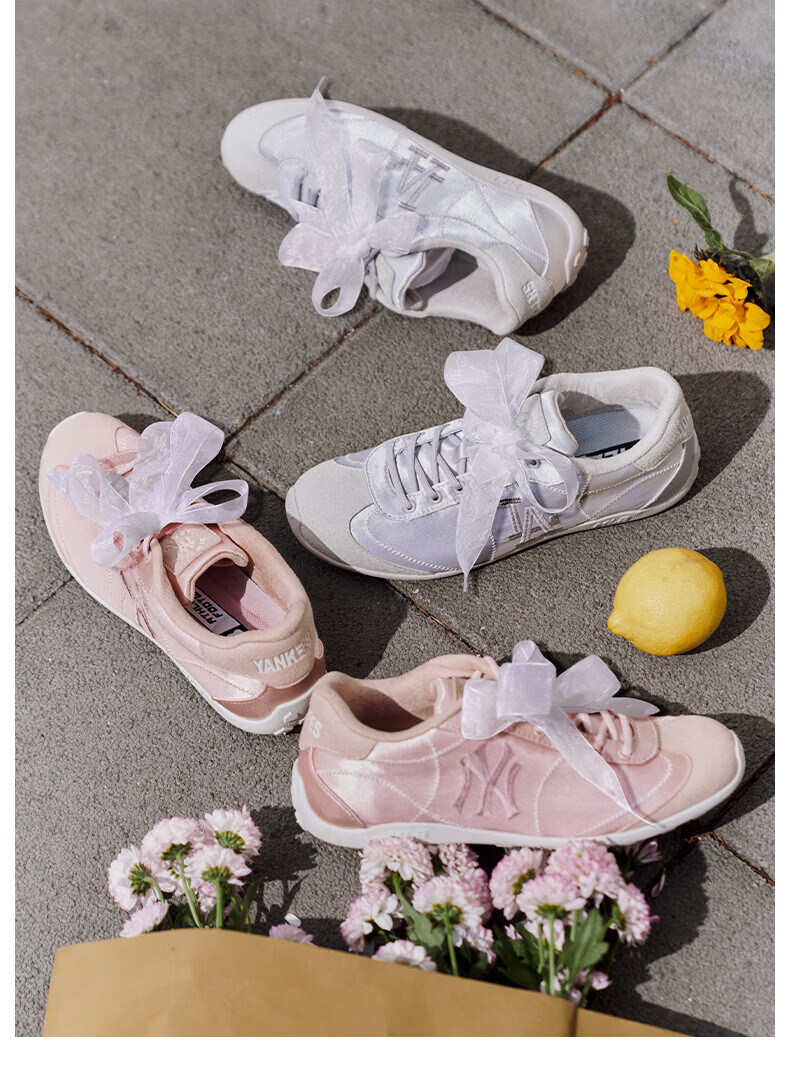 MLB KARINA Satin Ballet Flats Thin Sole 26 Spring 3ASXCE26N-50PKS-240 21