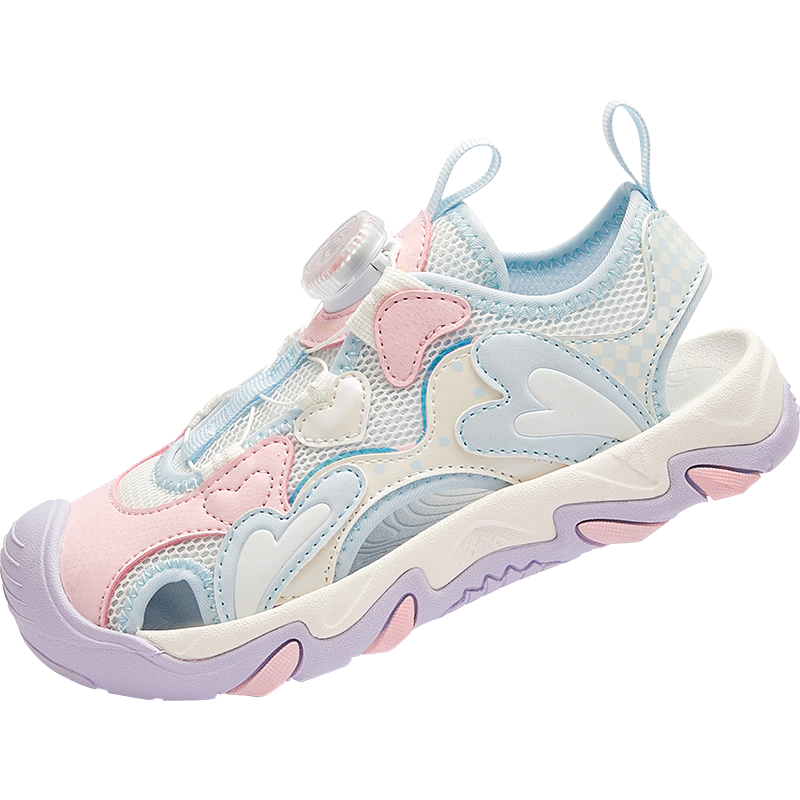 Balabala [balaOne] Kids Sandals Girls 2026 Summer Trendy Color Sports Shoes