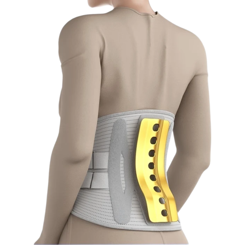 WSPEN German Lumbar Support Belt for Herniated Disc, Thermal Heating Waist Brace for Lumbar Strain, Waist Pain Relief Belt, XXL