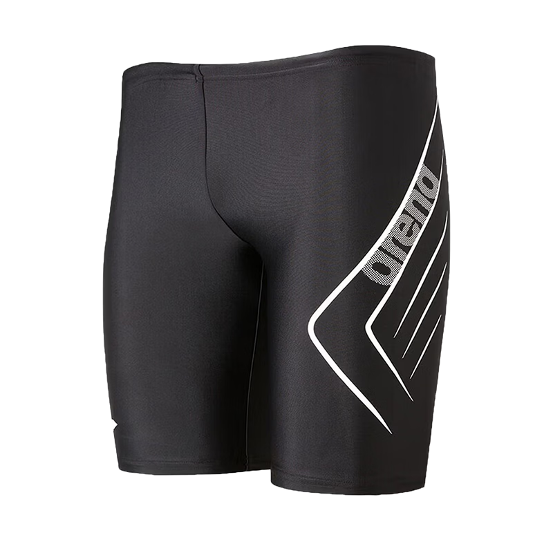 Arena Men's Knee-Length Swim Shorts, High-Elasticity Comfortable Chlorine-Resistant Durable Anti-Embarrassment Professional Training Shorts [Jingdong Exclusive]