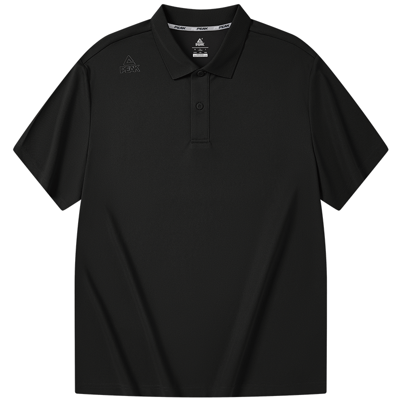 PEAK Polo Shirt for Men, Summer New Style, Sports Fitness Business Top, Breathable Casual T-Shirt, Loose Short Sleeve DF652241