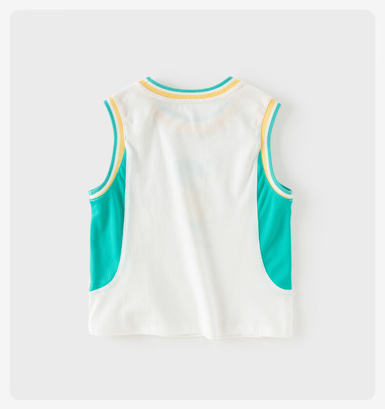 DAVE & BELLA Kids Knitted Vest Boys Moisture-Wicking Quick-Dry T-Shirt Baby Sports Top Summer Wear 11