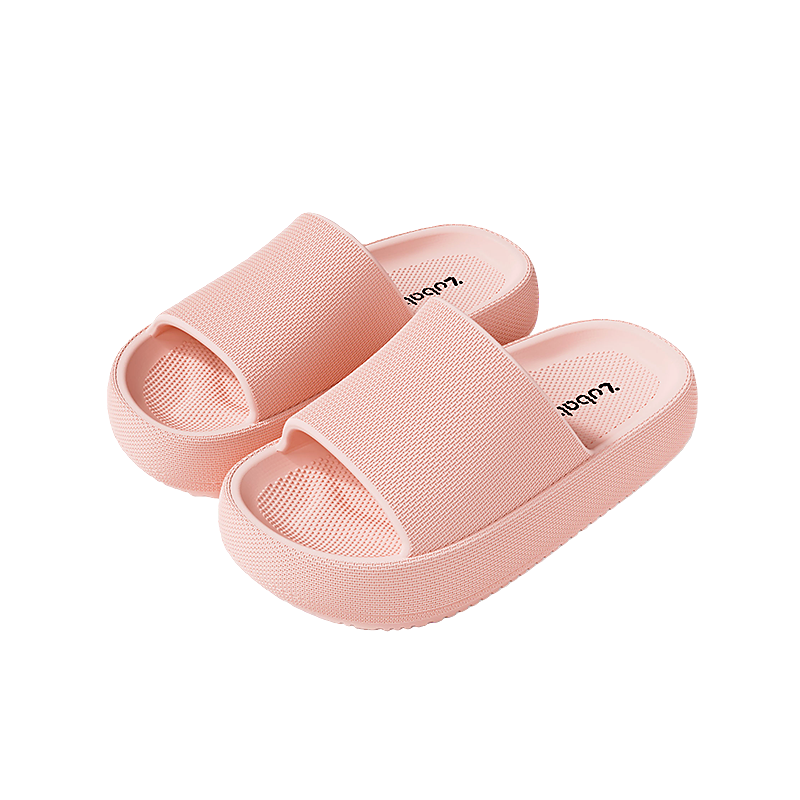 Pig Daddy Kids Slippers Boys Summer Indoor Bath Non-slip Girls JD Self-operated 6-12 Years Old Big Kids Pink Size 17