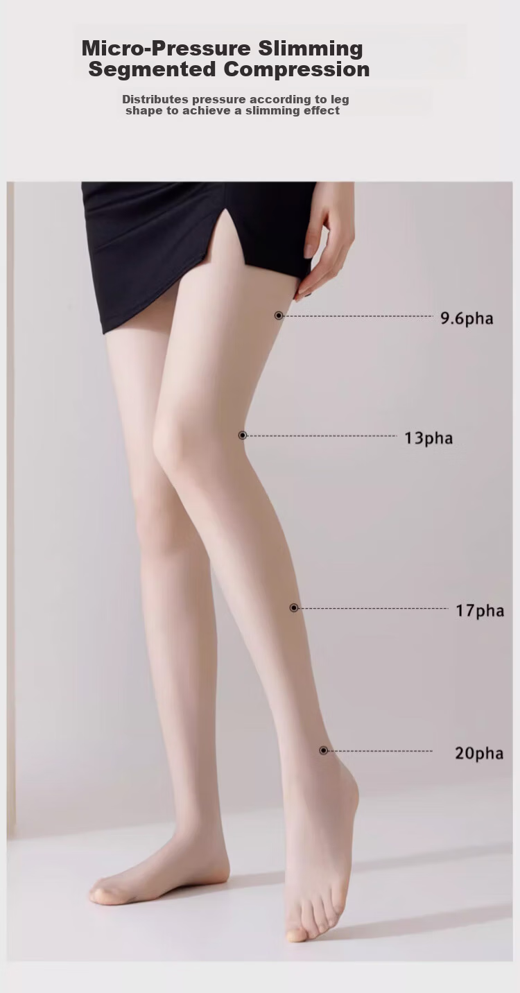 Xueqiman 0D Gray Ultra-Thin Airy Sheer Sexy Black Pantyhose with T-Crotch Slimming Anti-Snag Nude-Look Tights for Spring 6