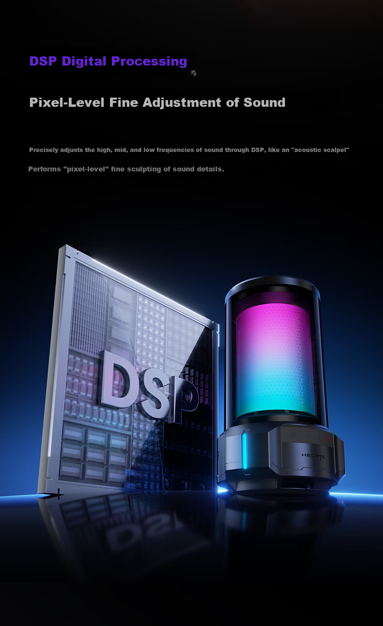 EDIFIER HECATE CyberX Gaming Desktop Speaker Bluetooth 6.0 Home PC Laptop Gift Box RGB Lighting Stardust White 8