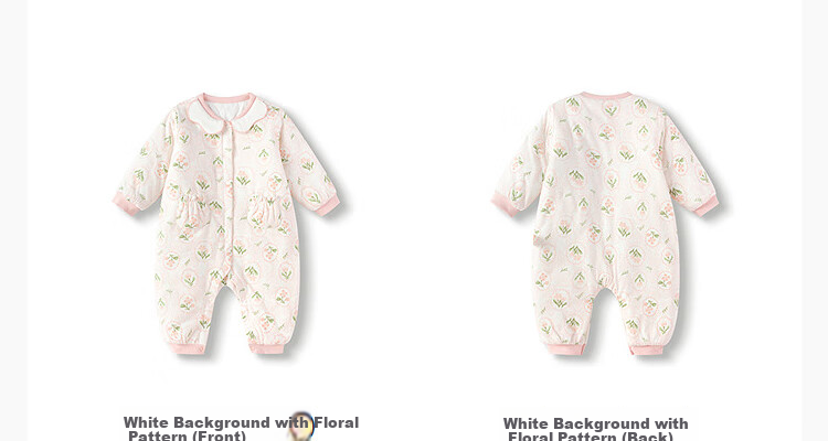BALABALA Baby Toddler Romper Thickened Cute Pajamas Crawling Bodysuit 9