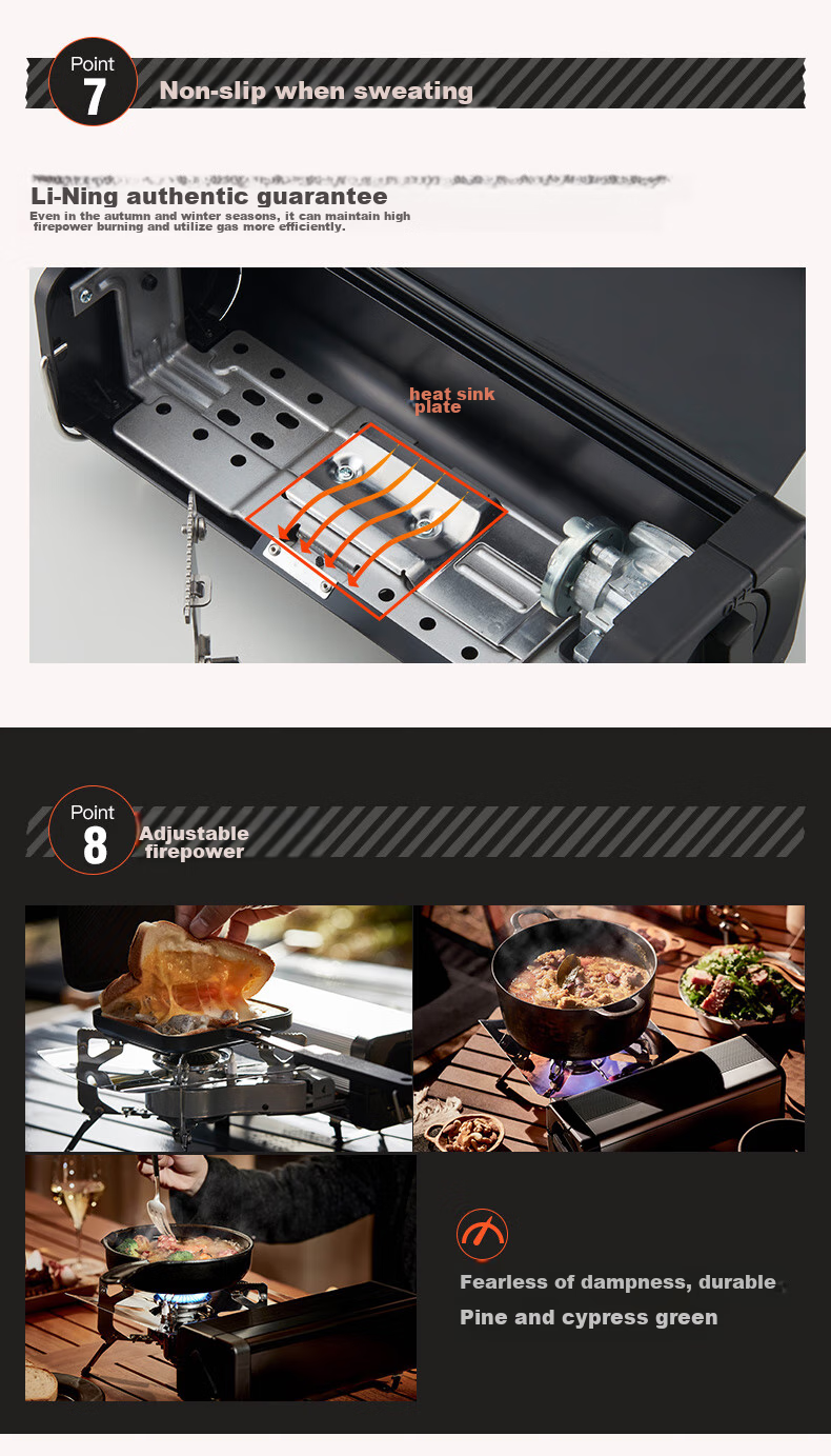 Iwatani Imported Outdoor Folding Stove, Portable Hot Pot Camping Cartridge Stove, 2.2kW High Power, FW-FS01 3