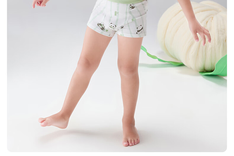 Beitais Children's Underwear 2-3 Years Old Boys Mulberry Silk Antibacterial Breathable Boxer Shorts 27