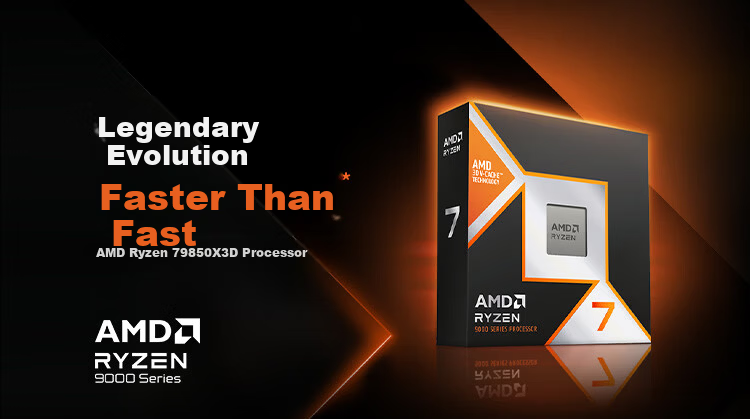 MSI MPG X870E CARBON WIFI Dark Edition Motherboard and AMD Ryzen 7 9850X3D CPU Combo Gift Box 2