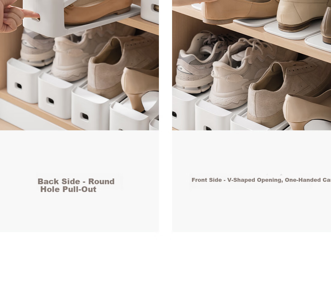 Lazy Corner Adjustable Double-Layer Shoe Rack Storage Organizer Shelf Cabinet Divider 6-Pack 14