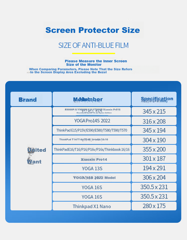 JPLAYER Keyboard Cover and HD Screen Protector Set for Lenovo YOGA Pro16s 2024/23 16-inch Laptop, High Transparency, Easy to Apply, Scratch Resistant 1