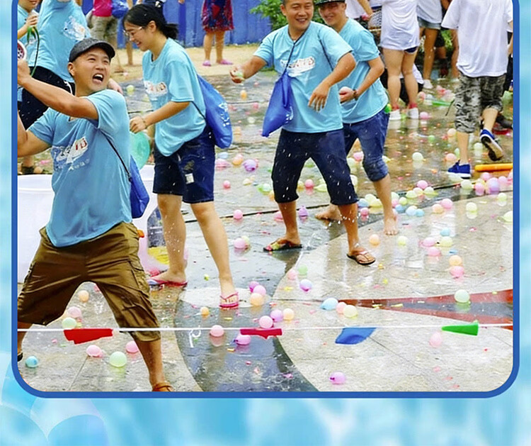 Extreme Space Water Balloons Quick Fill Water Balloons Kids Water Fight Toy Small Water Bullets Pool Party Fun Props 111 Pieces 11