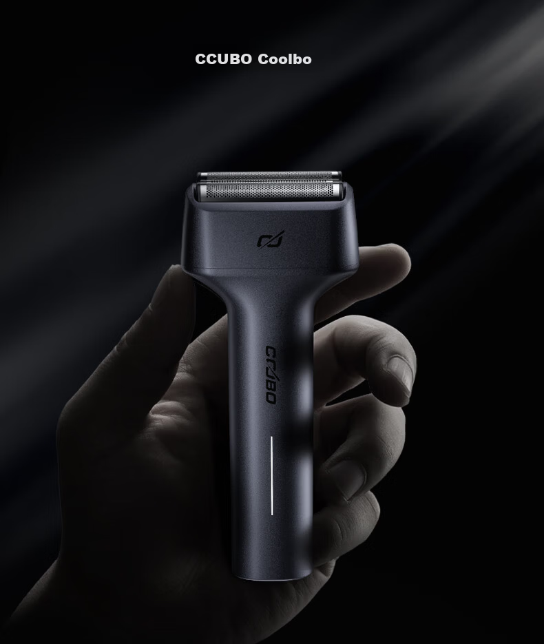 Kubo Electric Shaver Men's 2026 New Model Reciprocating Hammer Portable Beard Trimmer T1S Silver JD Self-operated 7