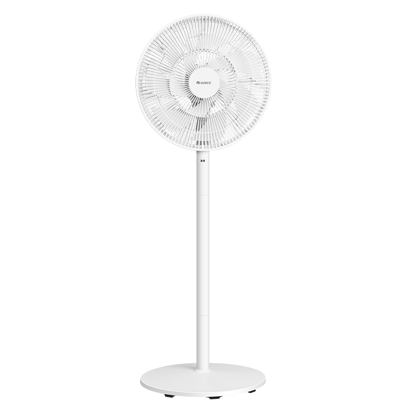 GREE Upgraded Dual-Layer 12-Blade High Airflow Quiet Floor Fan Home Desktop Standing Oscillating Soft Wind Dormitory Fan FD-3588h7