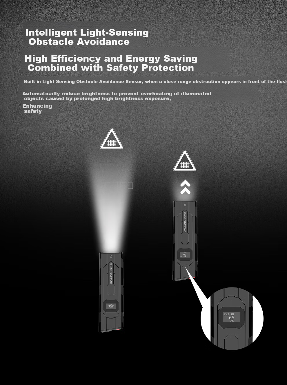KLARUS X2 Ultra-Thin EDC Tactical High-Brightness Rechargeable Long-Lasting Outdoor Portable Multifunction Flashlight 14