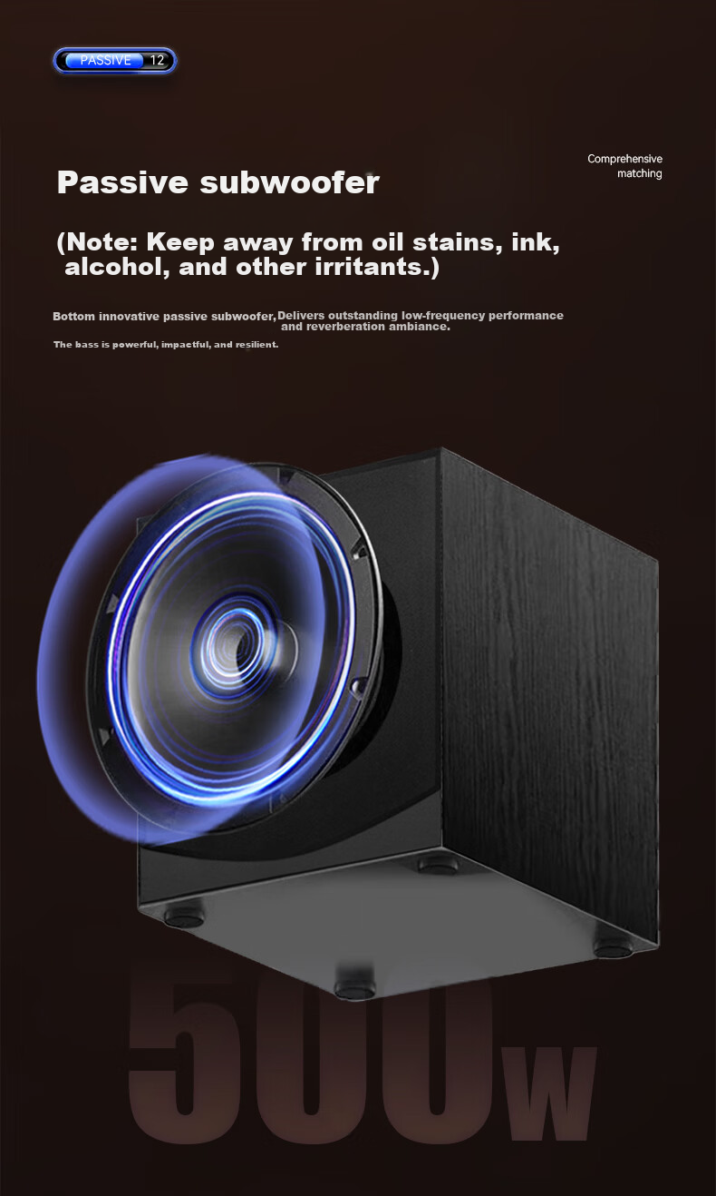 HYUNDAI Modern Home KTV Speaker Set Full Package Living Room Audio Karaoke Theater Equipment Professional Song Selection Machine Singing KTV Touch Screen Conference Private Room Bar Entertainment 18