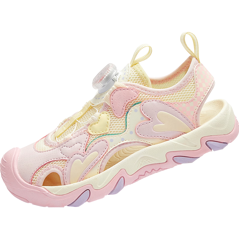 Balabala [balaOne] Kids Sandals Girls 2026 Summer Trendy Color Sports Shoes