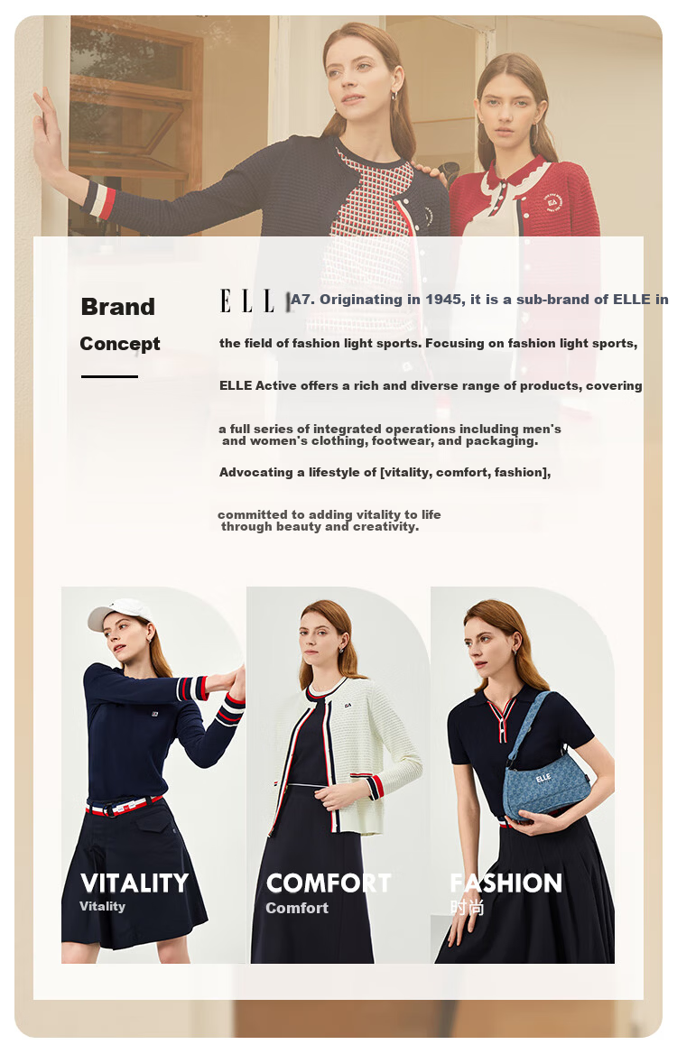 ELLE ACTIVE Fashion Slimming Color-Block Polo Shirt for Women Summer Short Sleeve Slim Fit Sports Casual Top Blue M 19