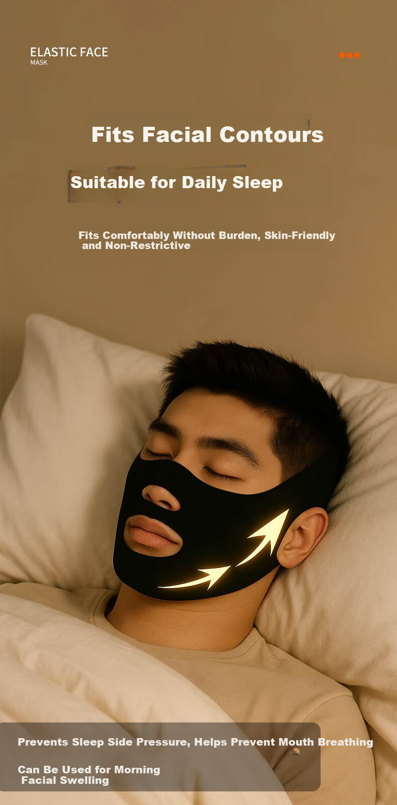 Chuxian Lifting and Firming Facial Device Night and Day Sleep Bandage Mask Double Chin Nasolabial Fold Jawline Sculpting 6