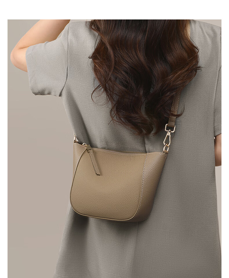 Viney Women's Leather Crossbody Dumpling Bag Luxury Commuter Shoulder Bag Birthday Gift for Girlfriend Wife 6