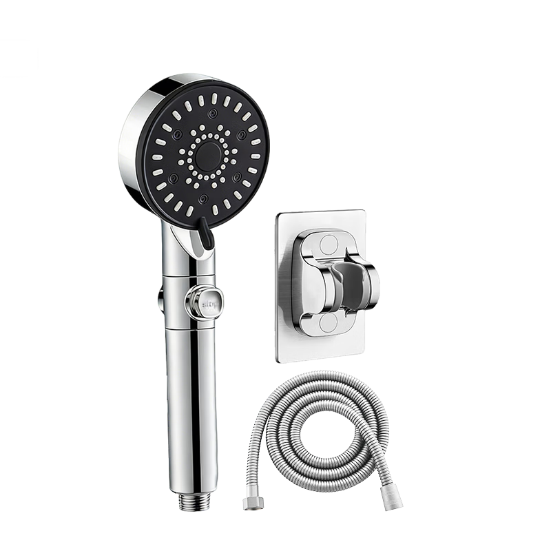 X-GRKE [Germany] High-Pressure Shower Head Set with Hose, Powerful Water Flow, Shower Filter Kit