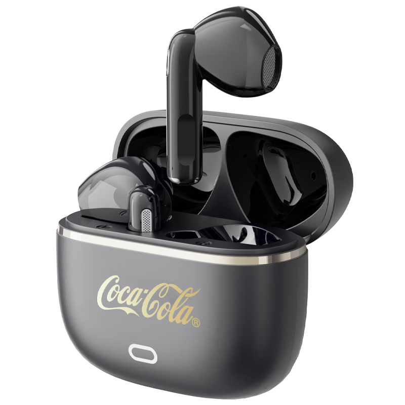 Coca-Cola CX01 Bluetooth Earbuds Semi-In-Ear True Wireless Gaming Sports Music Earphones Long Battery Life 2026 Latest Unisex Student Gift