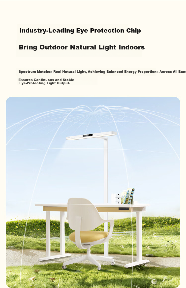 BULL Eye Protection Small Desk Lamp Full Spectrum Anti-Glare Rest Reminder Children's Study Table Clamp Pro Yang Mi Edition 7