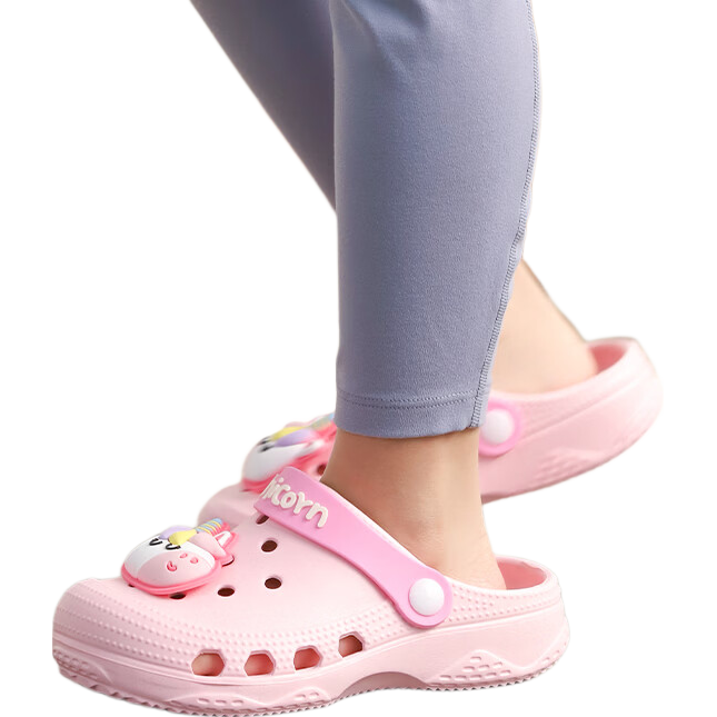 Cheerful Mario Children's Clog Sandals Summer Boys Girls Toddler Baby Non-Slip Soft Sole Indoor EVA Slippers