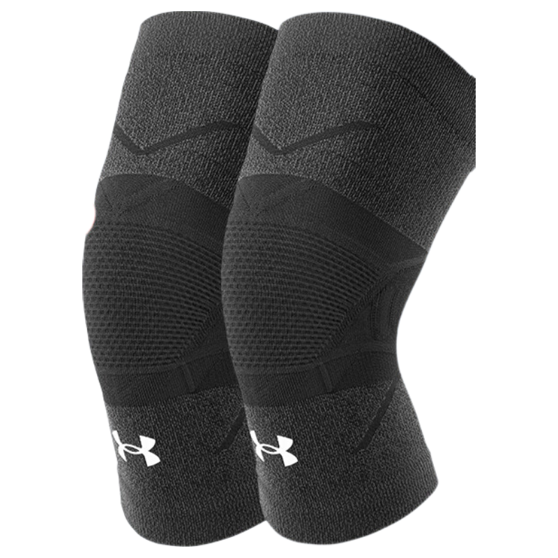 Under Armour Knee Pads, Sports Meniscus Warmth Arthritis Injury Protection Sleeve, Hiking Basketball Badminton Knee Joint Protector, Two Pieces